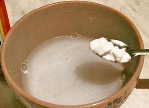 содовий арствор для збільшення члена