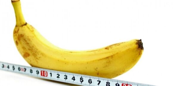 вимір банана у вигляді члена і способи його збільшення